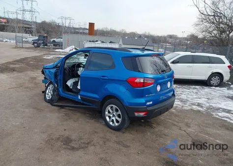 2018 Ford Ecosport Se из США, поврежденный, VIN MAJ6P1UL4JC213944